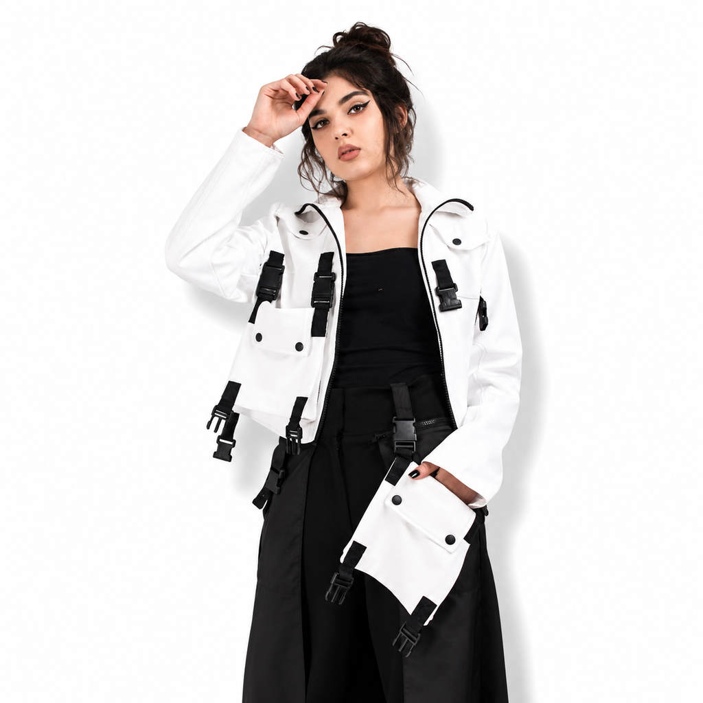Katana mini white jacket