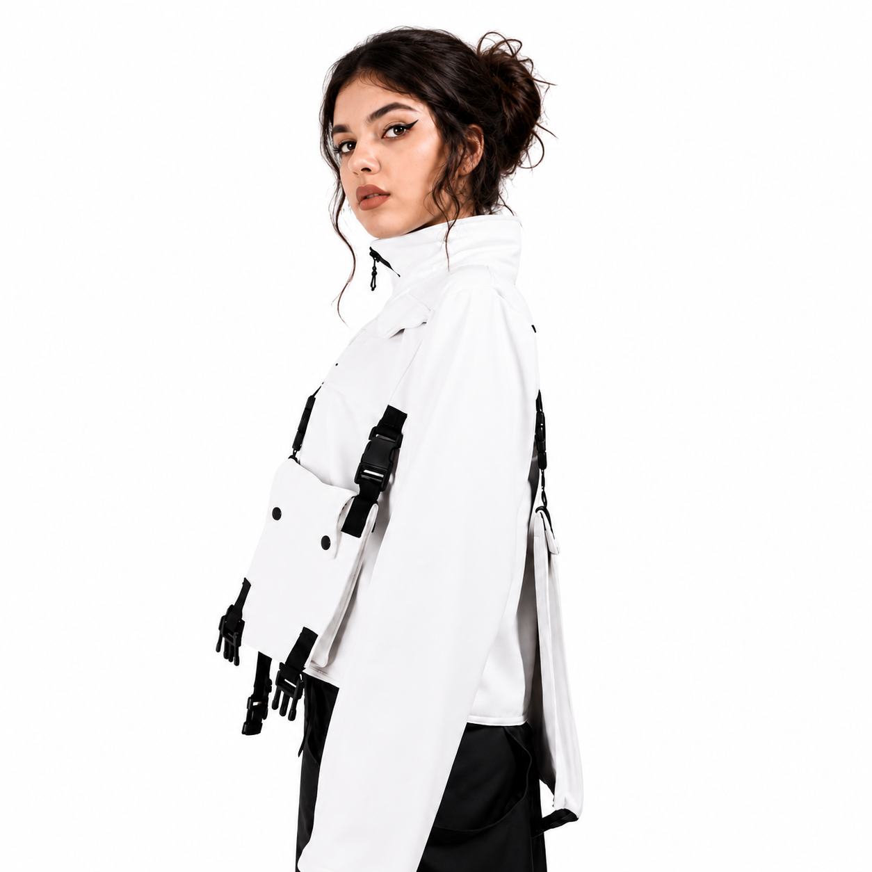 Katana mini white jacket
