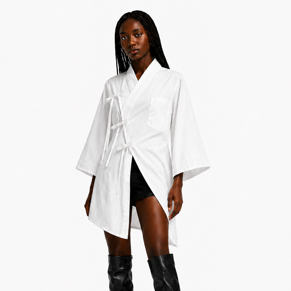 Kimono raw shirt