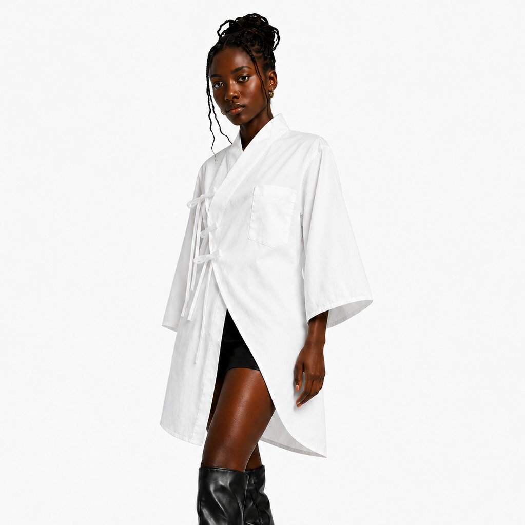 Kimono raw shirt